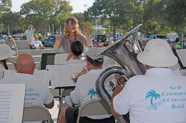 Volunteer musicians of all ages treat concertgoers to music ranging from pirate-themed sea shanties to show tunes and marches. 