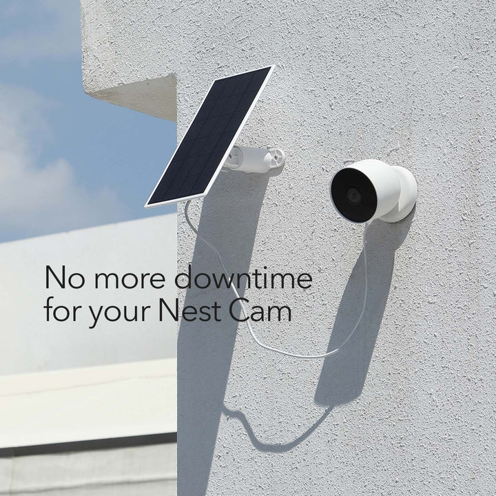 nest cam solar panel