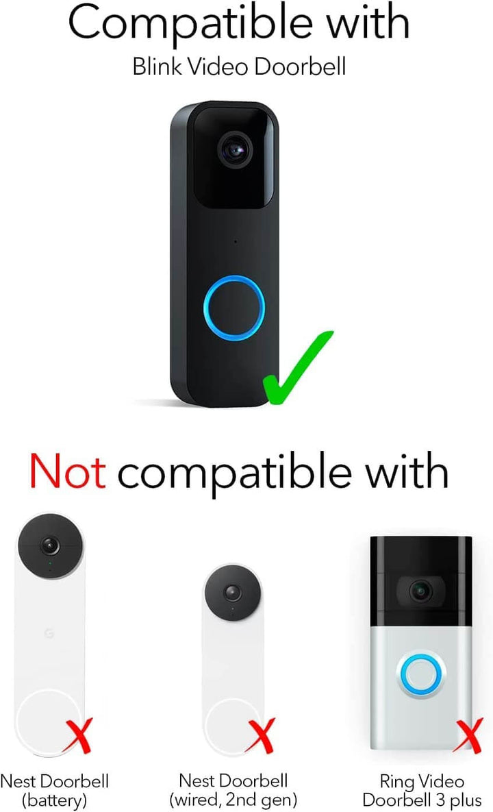 Wasserstein Wireless Doorbell Chime for Blink Video Doorbell