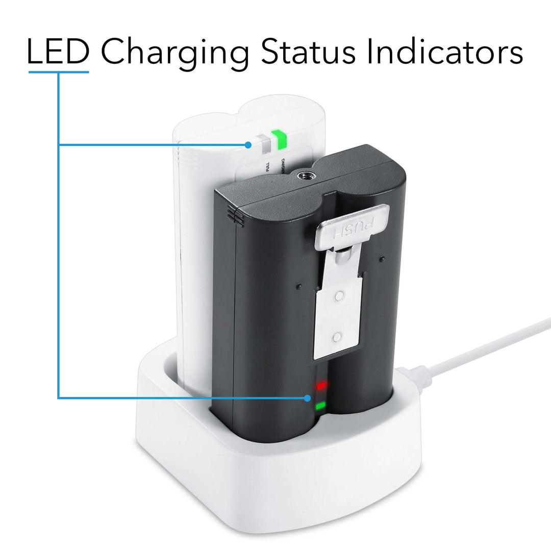 Wasserstein Battery Charging Station for Ring Camera/Ring Doorbell and Wyze Battery Cam Pro Batteries