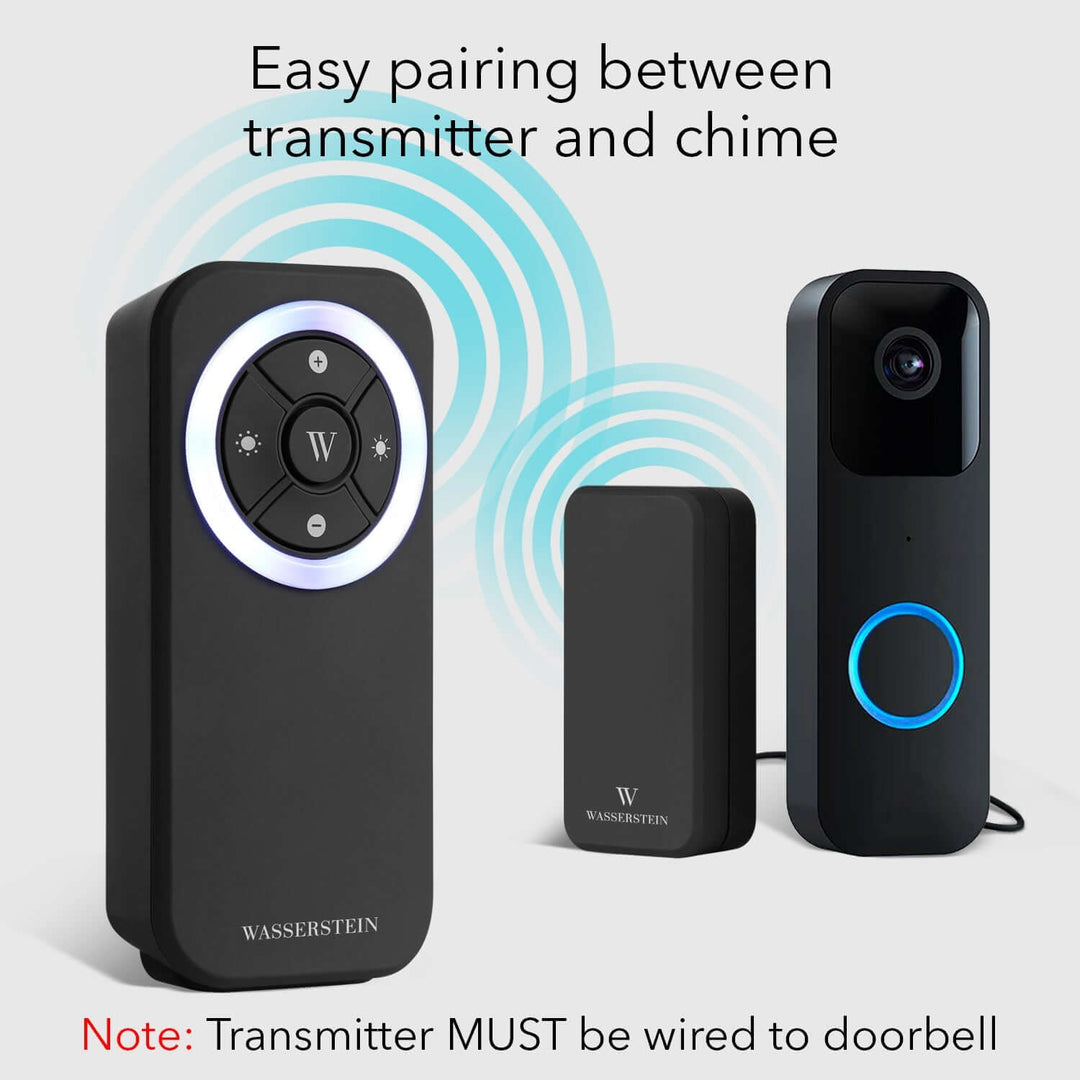 Wasserstein Wireless Doorbell Chime for Blink Video Doorbell