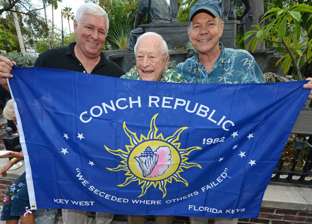 Florida Keys Conch Republic founders and flag
