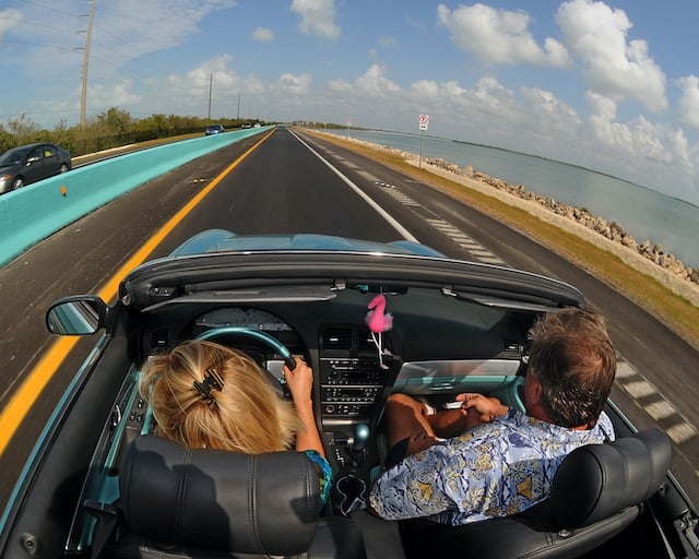 Driving on the Overseas Highway