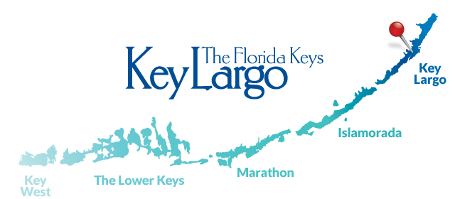 Key Largo on the map