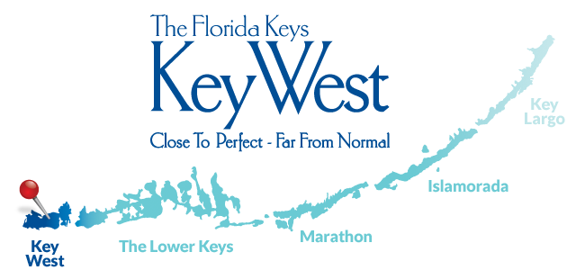 Key West on the map