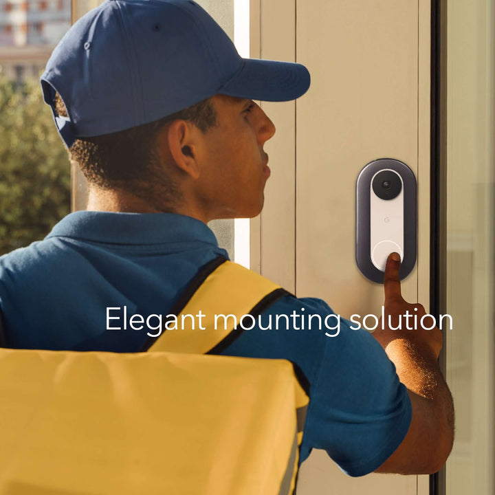 google nest doorbell black cover plate