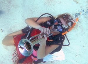 Underwater instrument Lower Keys Florida Keys